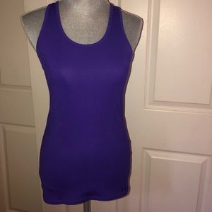 Under amor purple tank